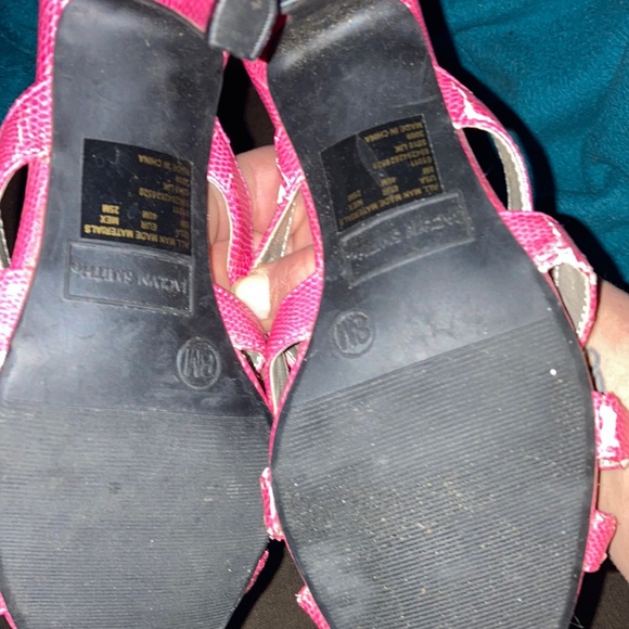 Jacqueline smith pink sandals - Picture 3 of 5
